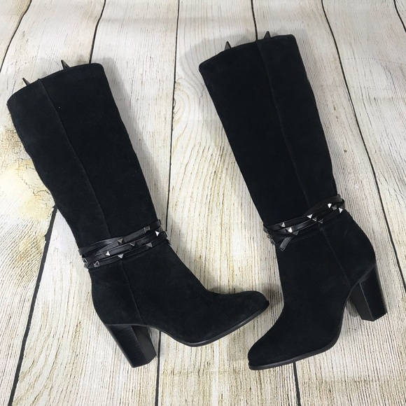 ANTONIO MELANI Shoes - Antonio Melani Binx Studded Suede Boots SIZE 10